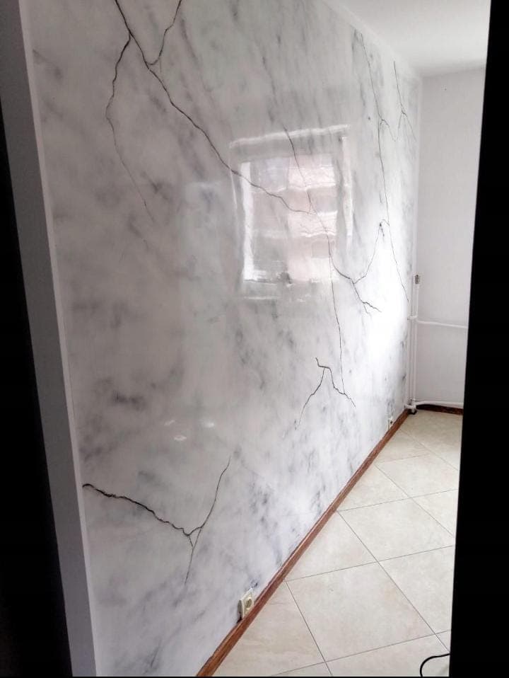 Marmora Plus applied at wall scale